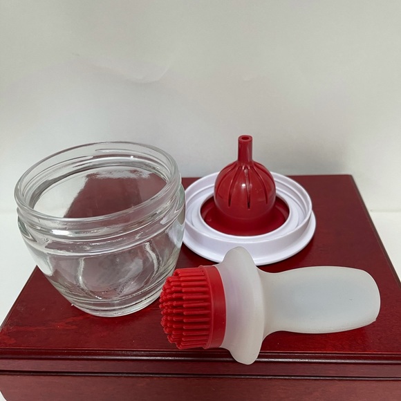 Silicone and glass basting brush set - Picture 3 of 5